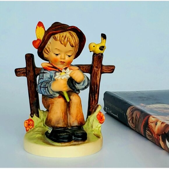 Hummel Figurine - TMK 6 - She Loves Me, She Love's Me Not - Number 174